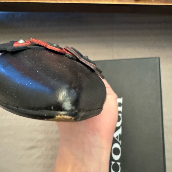 Coach Floral Appliqué Flat Shoes - Picture 2 of 14